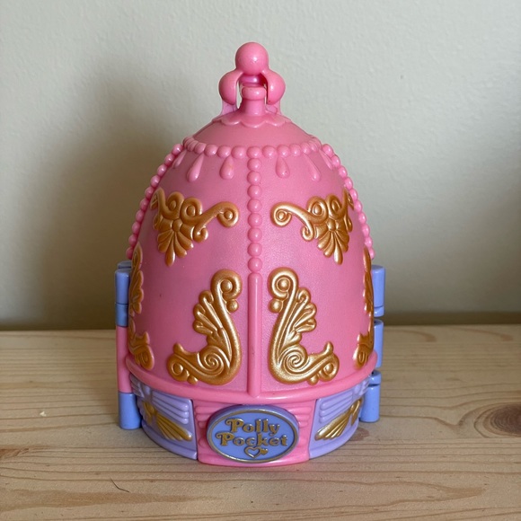 SOLD- Polly Pocket 1996 Sparkle Ballerina Compact - Picture 1 of 7